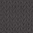Charcoal Chunky Braid Lumbar Pillow